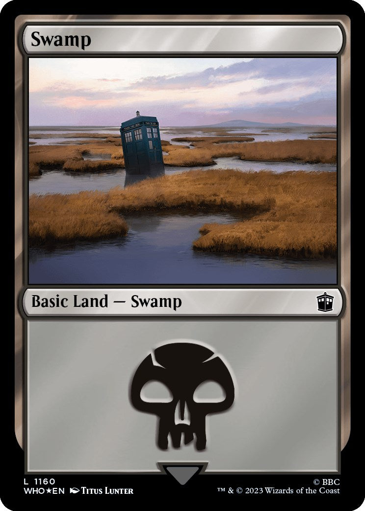 Swamp (1160) (Surge Foil) [Doctor Who] | North Game Den