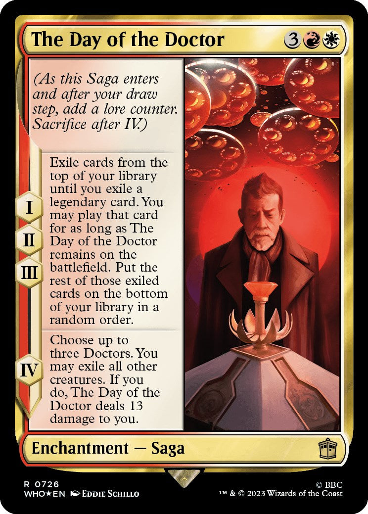 The Day of the Doctor (Surge Foil) [Doctor Who] | North Game Den