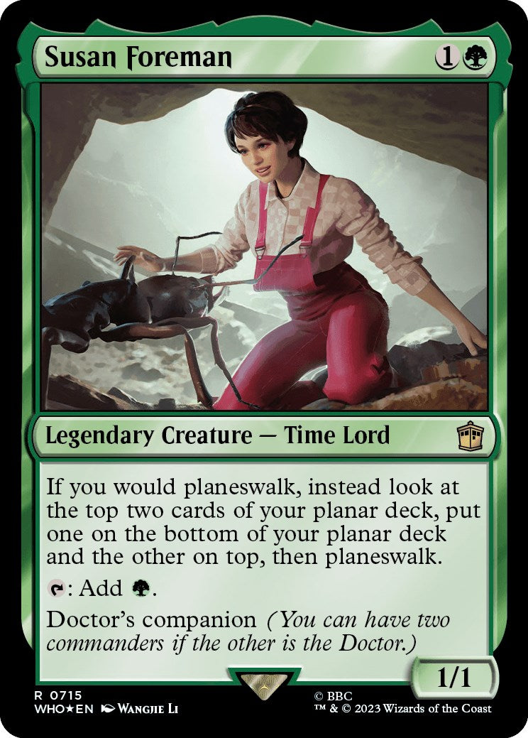 Susan Foreman (Surge Foil) [Doctor Who] | North Game Den