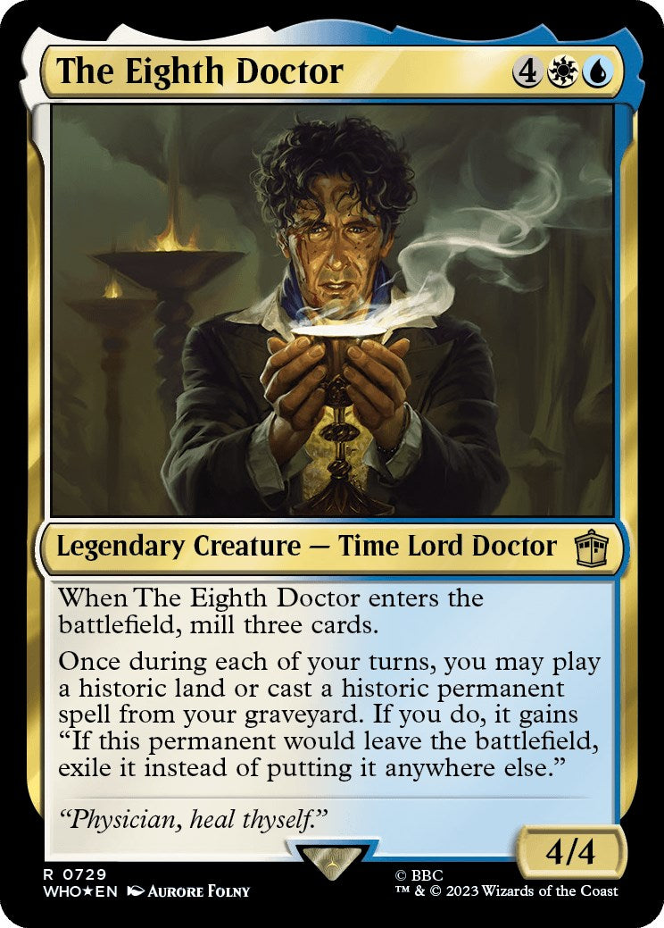 The Eighth Doctor (Surge Foil) [Doctor Who] | North Game Den