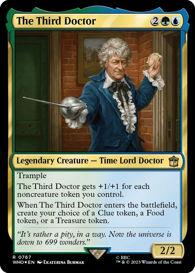 The Third Doctor (Surge Foil) [Doctor Who] | North Game Den