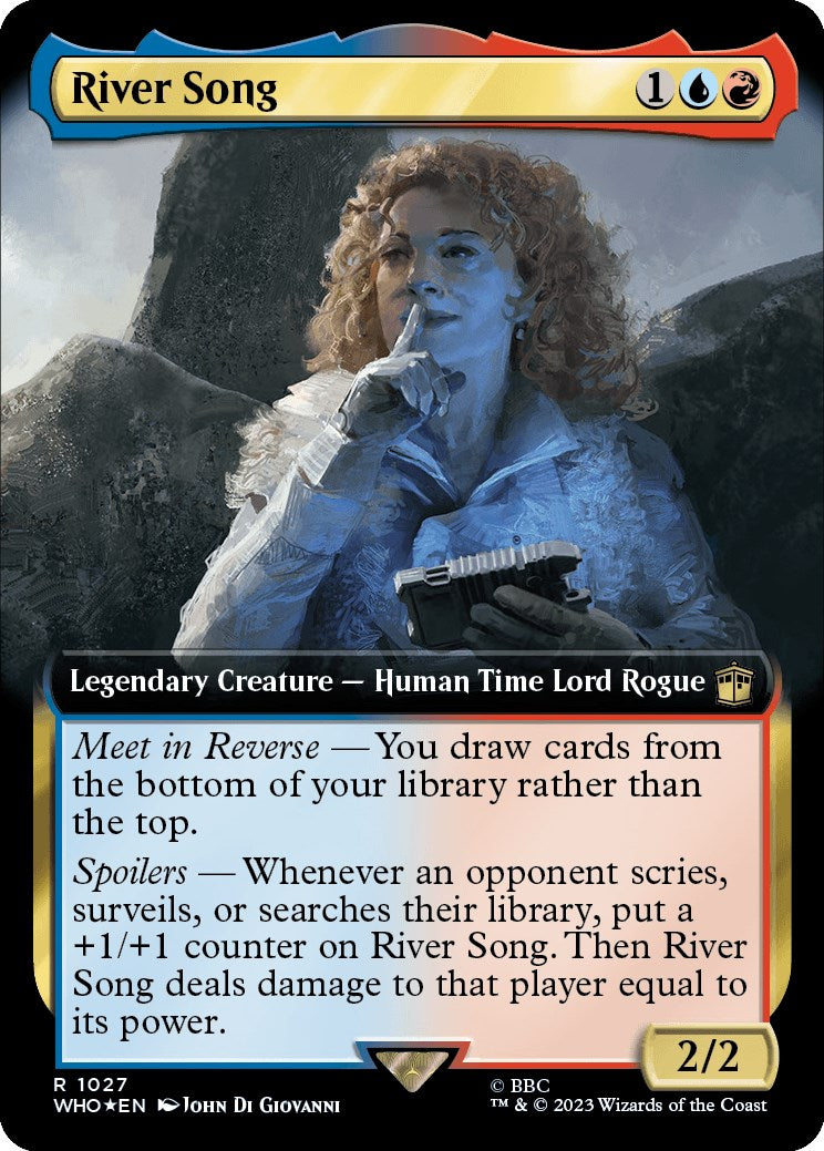 River Song (Extended Art) (Surge Foil) [Doctor Who] | North Game Den