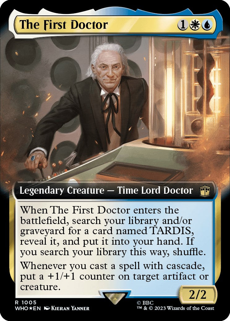 The First Doctor (Extended Art) (Surge Foil) [Doctor Who] | North Game Den