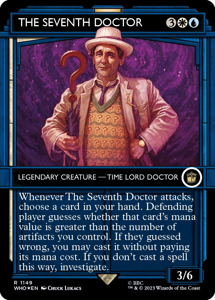 The Seventh Doctor (Showcase) (Surge Foil) [Doctor Who] | North Game Den
