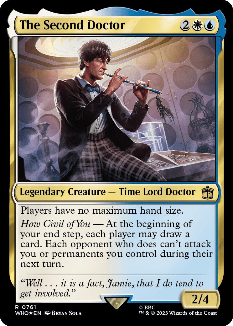 The Second Doctor (Surge Foil) [Doctor Who] | North Game Den