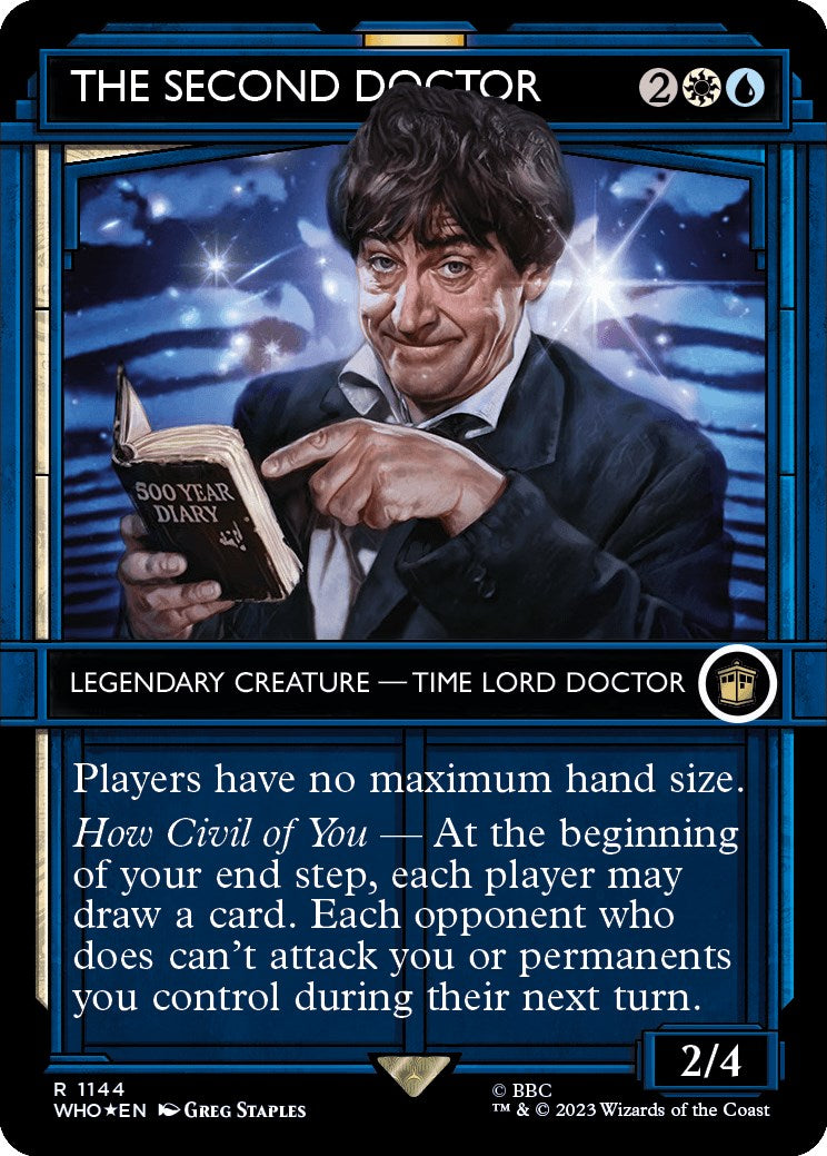 The Second Doctor (Showcase) (Surge Foil) [Doctor Who] | North Game Den