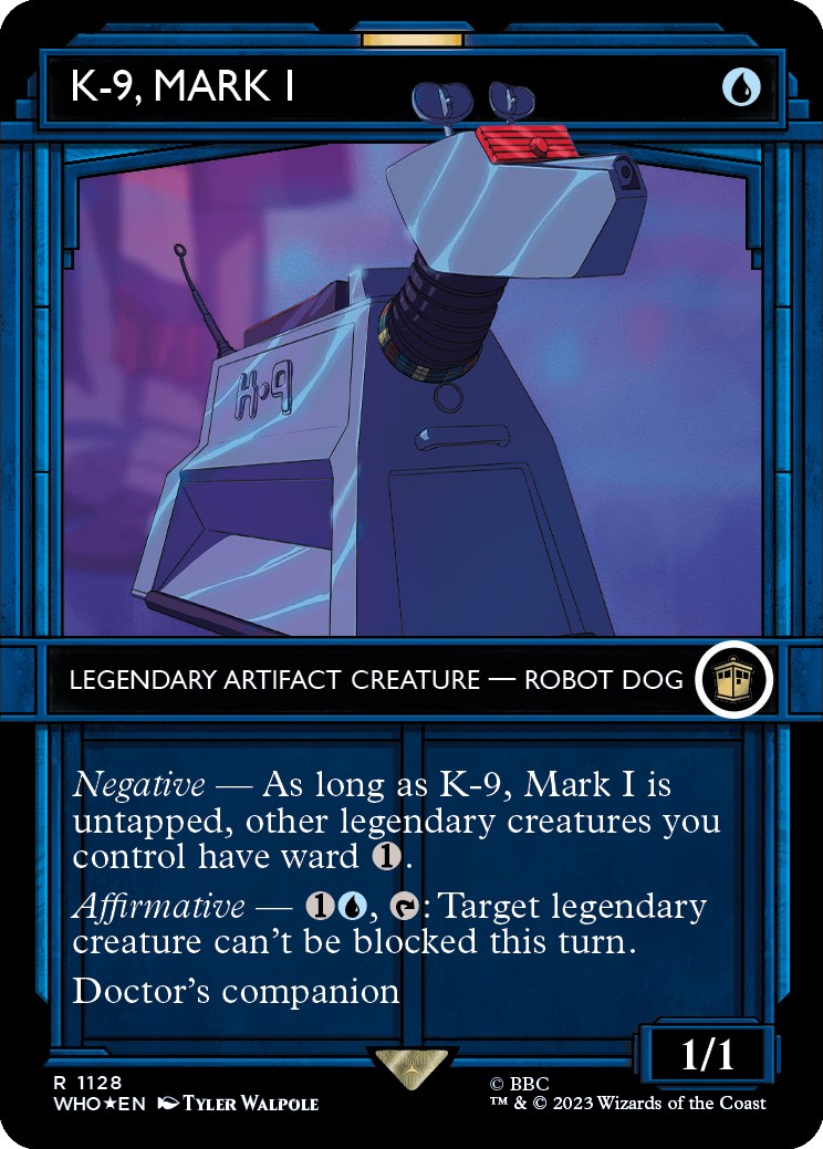 K-9, Mark I (Showcase) (Surge Foil) [Doctor Who] | North Game Den