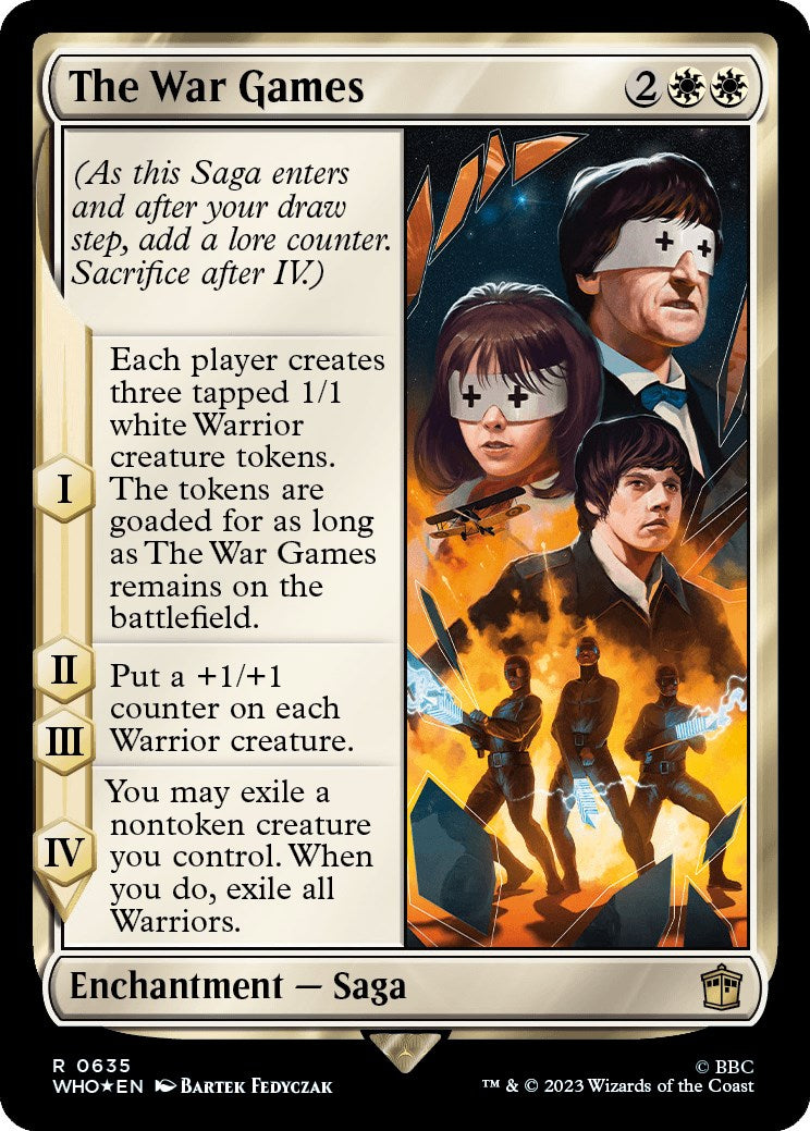 The War Games (Surge Foil) [Doctor Who] | North Game Den