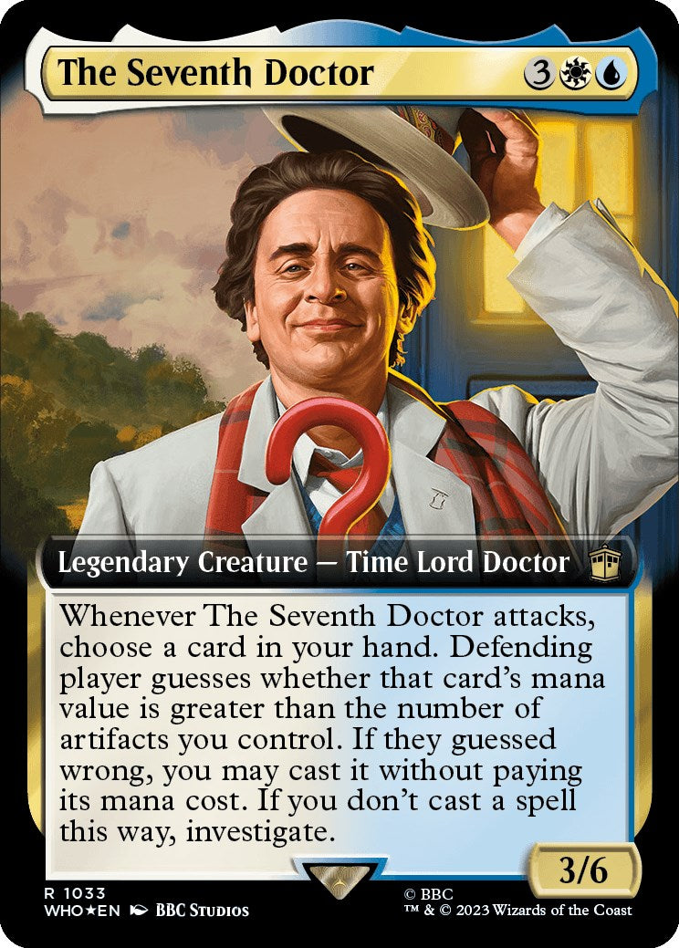 The Seventh Doctor (Extended Art) (Surge Foil) [Doctor Who] | North Game Den