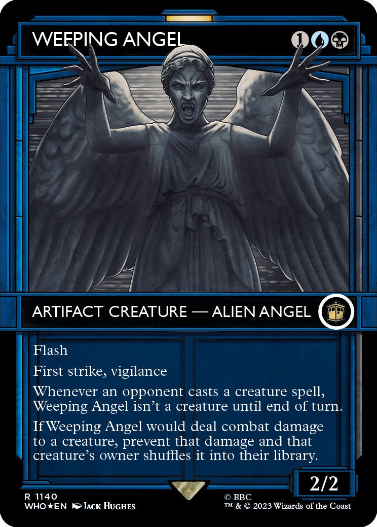 Weeping Angel (Showcase) (Surge Foil) [Doctor Who] | North Game Den