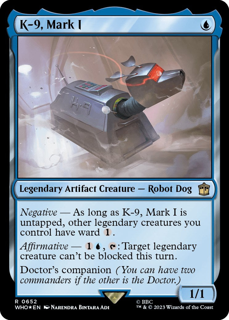 K-9, Mark I (Surge Foil) [Doctor Who] | North Game Den