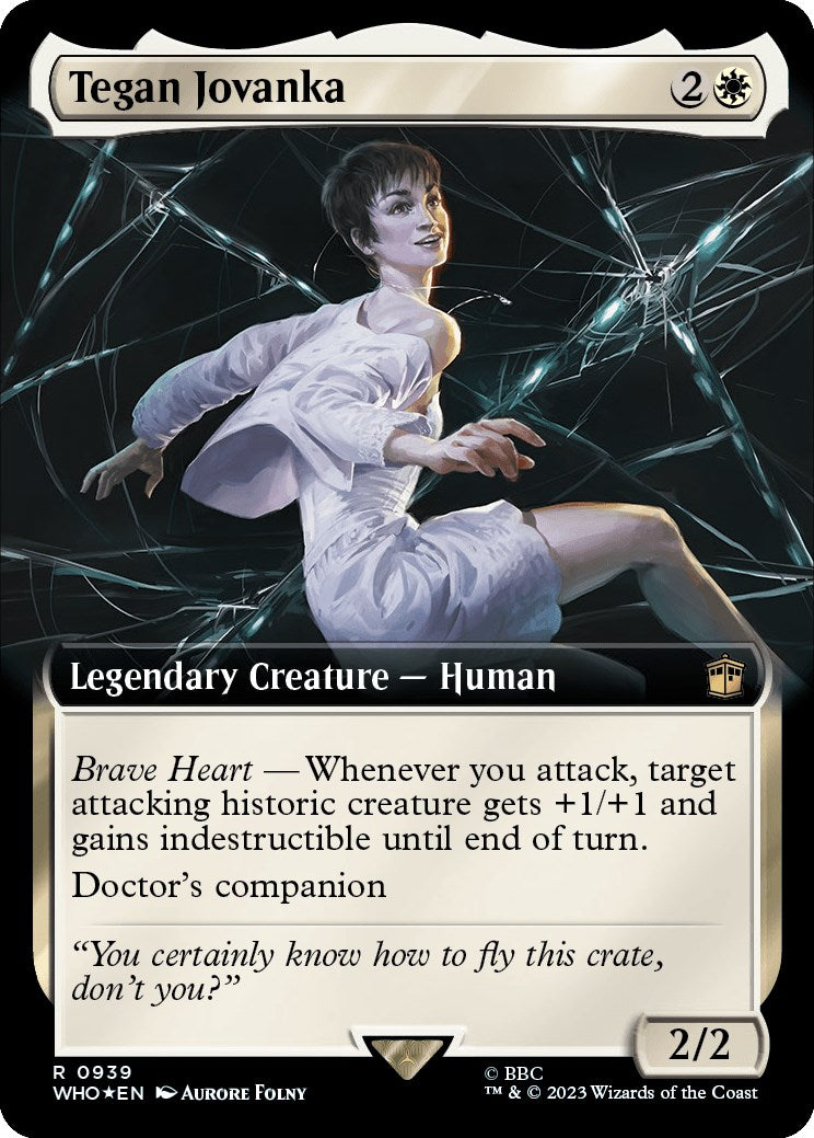 Tegan Jovanka (Extended Art) (Surge Foil) [Doctor Who] | North Game Den