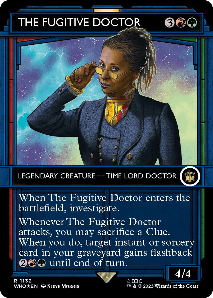 The Fugitive Doctor (Showcase) (Surge Foil) [Doctor Who] | North Game Den