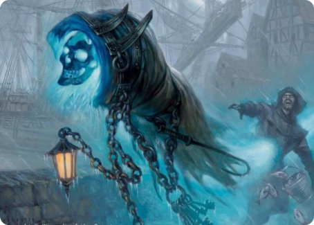 Nebelgast Intruder Art Card [Innistrad: Midnight Hunt Art Series] | North Game Den