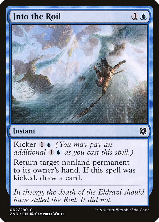 Into the Roil [Zendikar Rising] | North Game Den