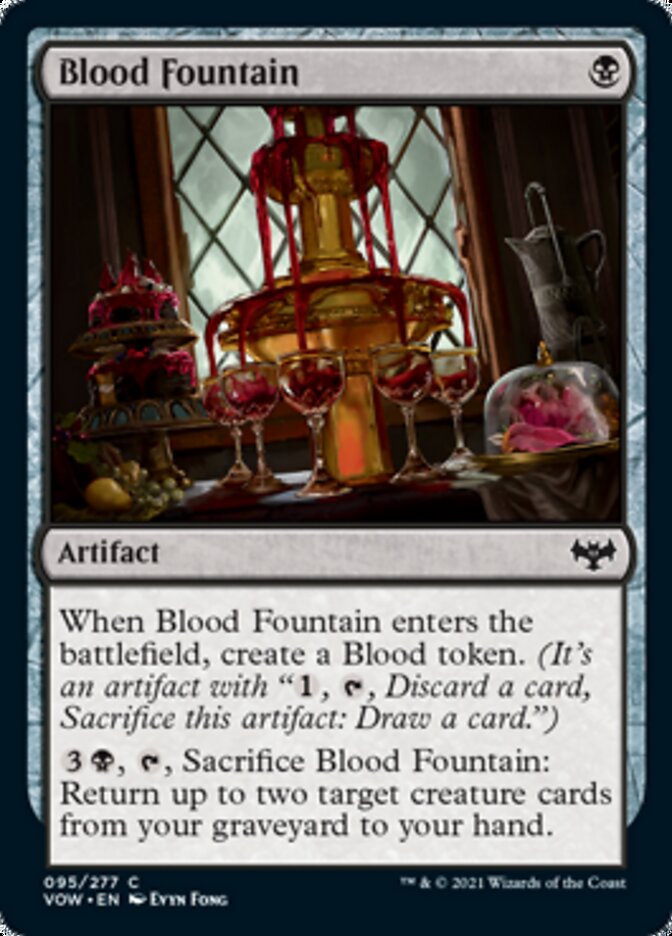 Blood Fountain [Innistrad: Crimson Vow] | North Game Den