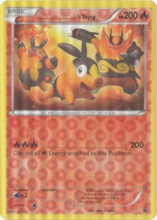 _____'s Tepig (Jumbo Card) [Miscellaneous Cards] | North Game Den