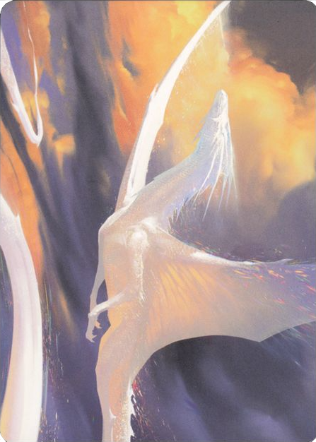 Timeless Dragon Art Card [Modern Horizons 2 Art Series] | North Game Den