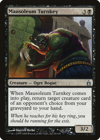 Mausoleum Turnkey [Ravnica: City of Guilds] | North Game Den