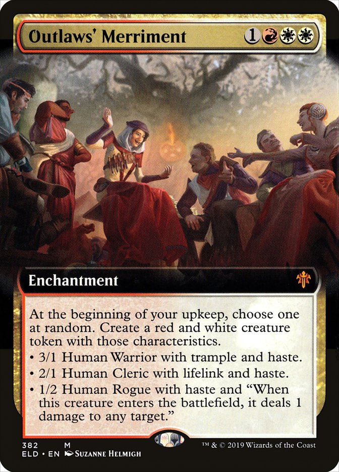 Outlaws' Merriment (Extended Art) [Throne of Eldraine] | North Game Den