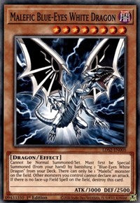 Malefic Blue-Eyes White Dragon [LDS2-EN005] Common | North Game Den