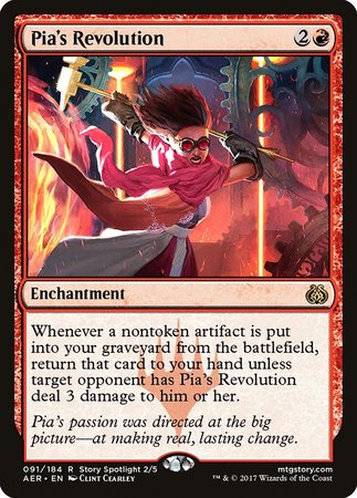 Pia's Revolution [Aether Revolt] | North Game Den