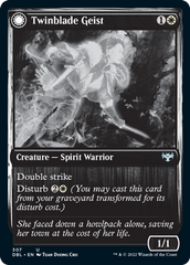 Twinblade Geist // Twinblade Invocation [Innistrad: Double Feature] | North Game Den