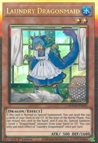 Laundry Dragonmaid [MAGO-EN021] Gold Rare | North Game Den