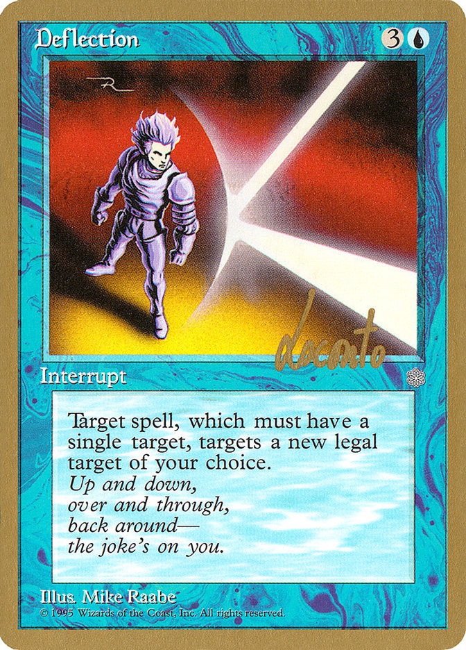 Deflection (Michael Loconto) [Pro Tour Collector Set] | North Game Den
