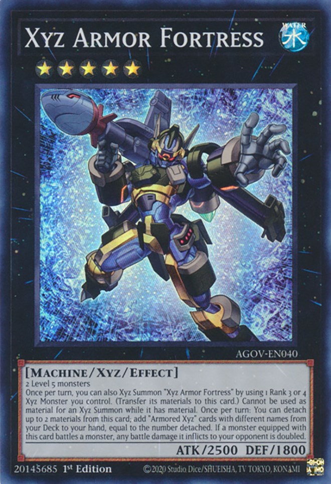Xyz Armor Fortress [AGOV-EN040] Super Rare | North Game Den