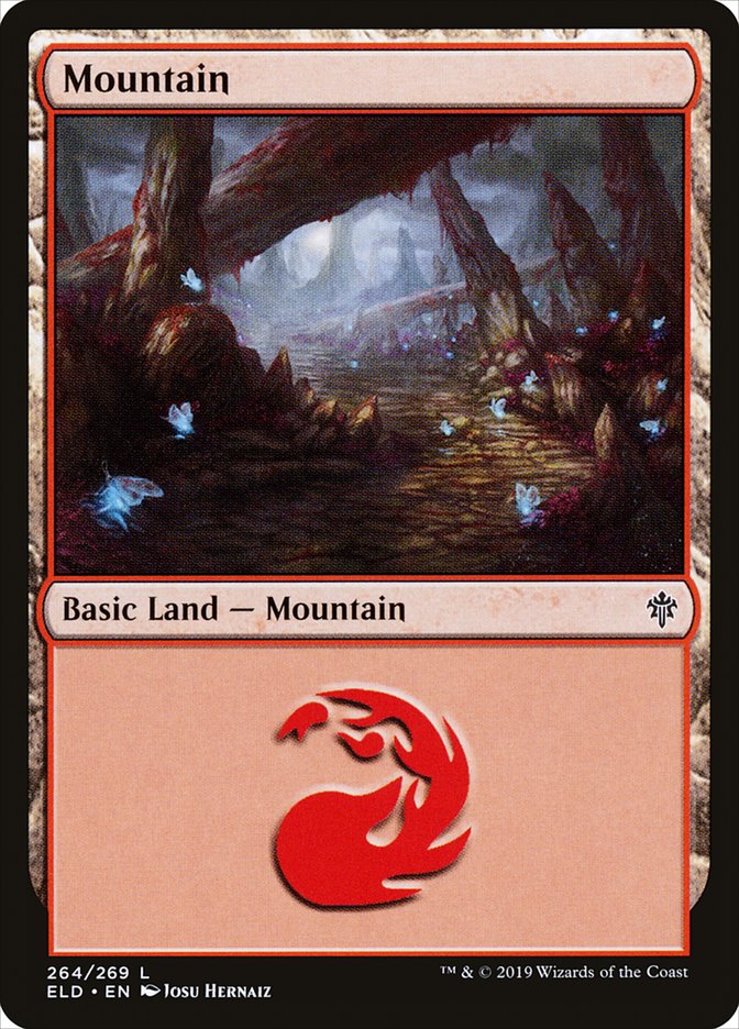 Mountain (264) [Throne of Eldraine] | North Game Den