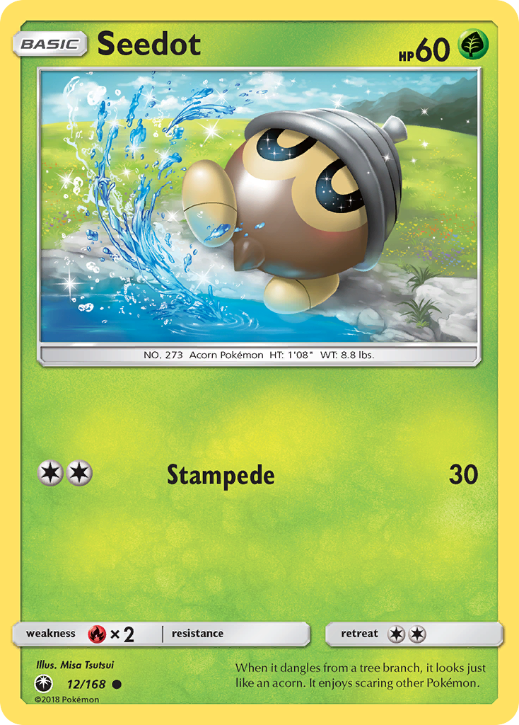 Seedot (12/168) [Sun & Moon: Celestial Storm] | North Game Den