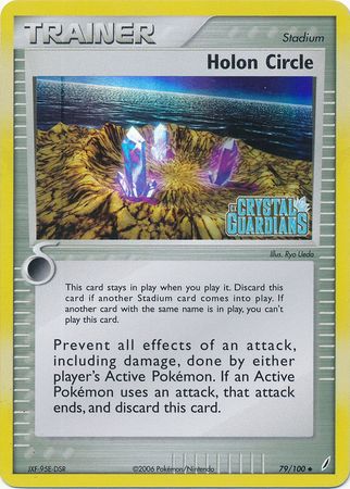 Holon Circle (79/100) (Stamped) [EX: Crystal Guardians] | North Game Den