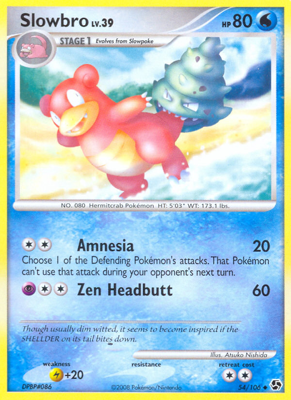 Slowbro (54/106) [Diamond & Pearl: Great Encounters] | North Game Den