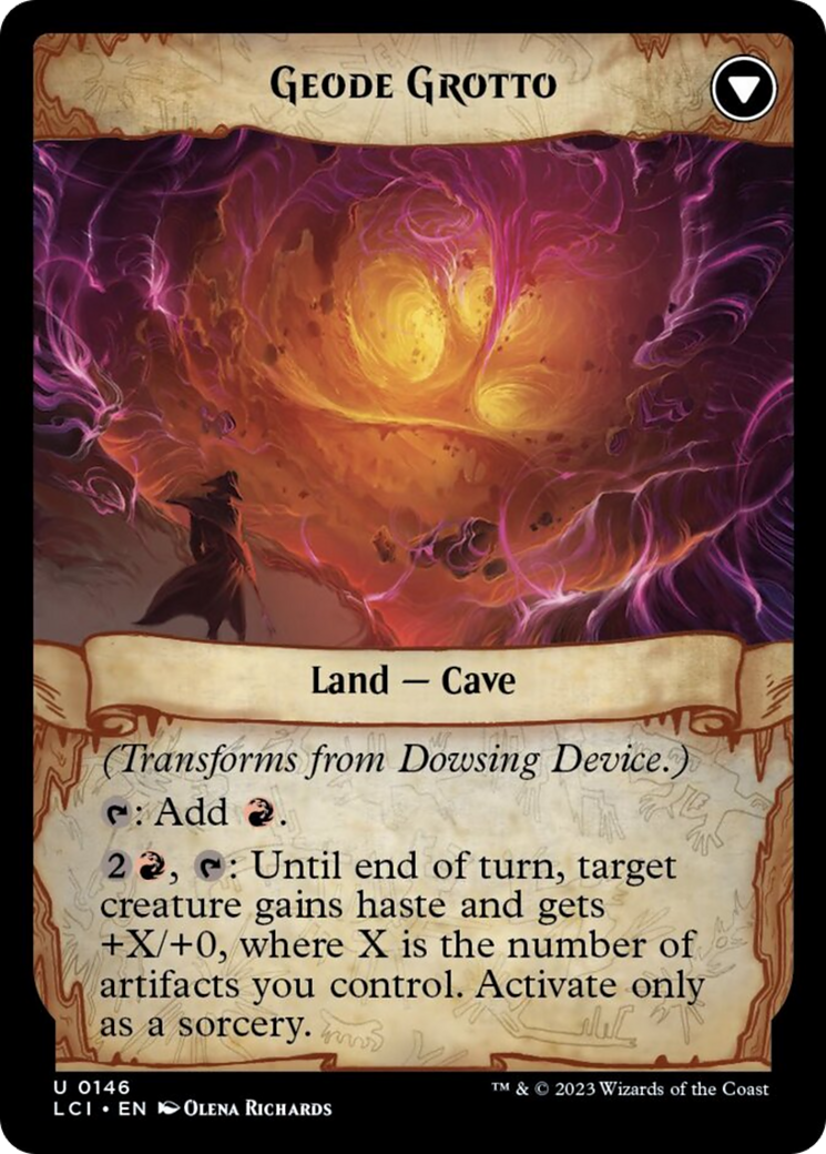 Dowsing Device // Geode Grotto [The Lost Caverns of Ixalan] | North Game Den