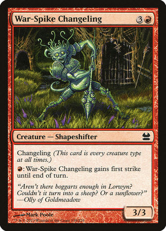changeling mtg cards Game-Trail (foil) - Mystery Booster destroy up to one target artifact or enchantment. 4x Ghostly Changeling Lorwyn MtG