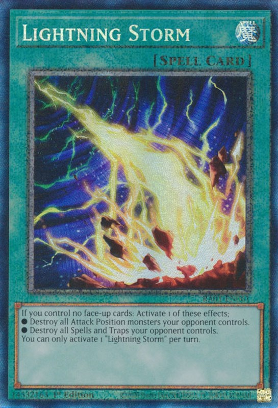 Lightning Storm [RA01-EN061] Prismatic Collector's Rare | North Game Den