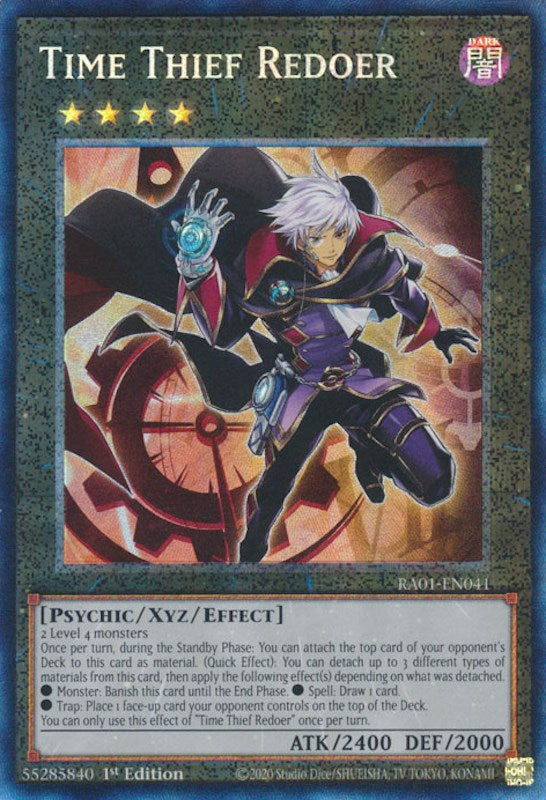 Time Thief Redoer [RA01-EN041] Prismatic Collector's Rare | North Game Den