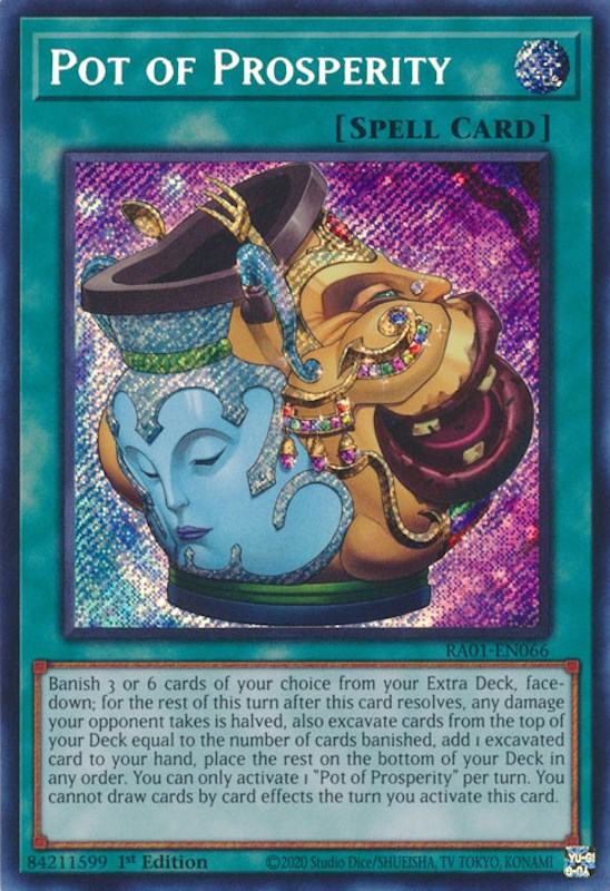 Pot of Prosperity [RA01-EN066] Secret Rare | North Game Den