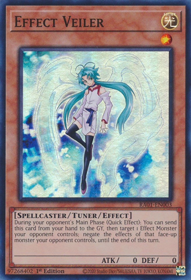 Effect Veiler [RA01-EN003] Super Rare | North Game Den
