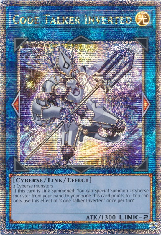 Code Talker Inverted [RA01-EN045] Quarter Century Secret Rare | North Game Den