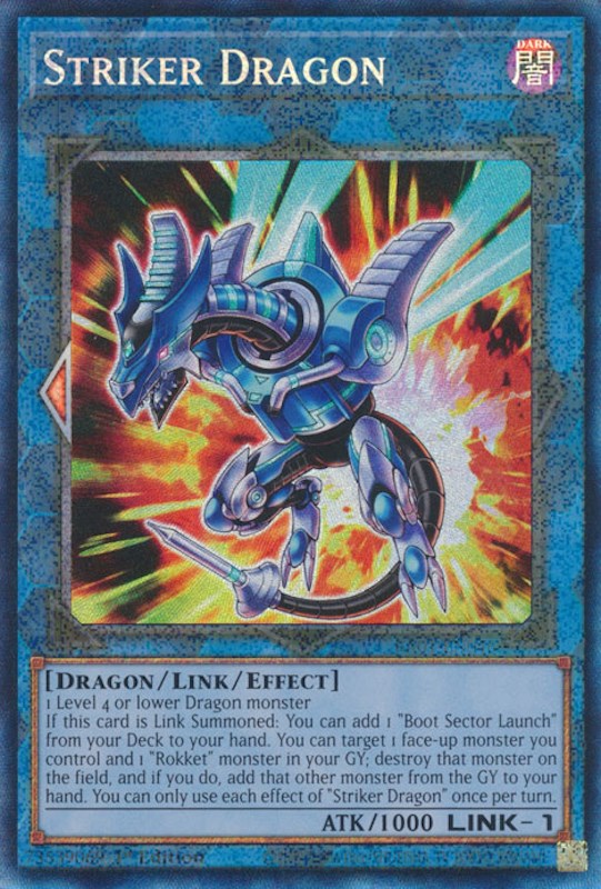 Striker Dragon [RA01-EN046] Prismatic Collector's Rare | North Game Den
