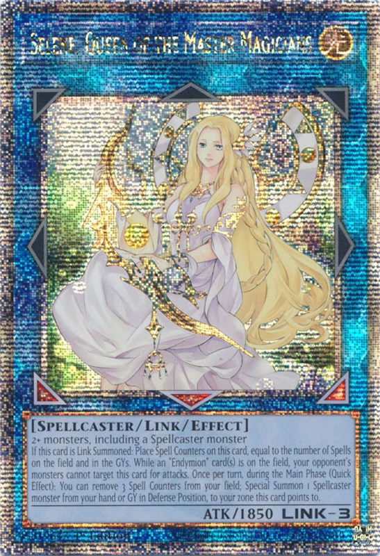 Selene, Queen of the Master Magicians [RA01-EN047] Quarter Century Secret Rare | North Game Den