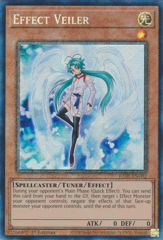 Effect Veiler [RA01-EN003] Prismatic Collector's Rare | North Game Den