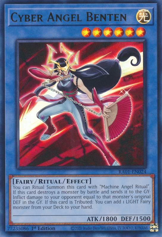 Cyber Angel Benten [RA01-EN024] Ultra Rare | North Game Den