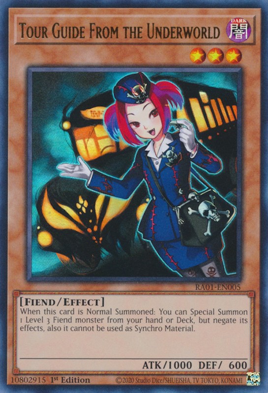 Tour Guide From the Underworld [RA01-EN005] Ultra Rare | North Game Den