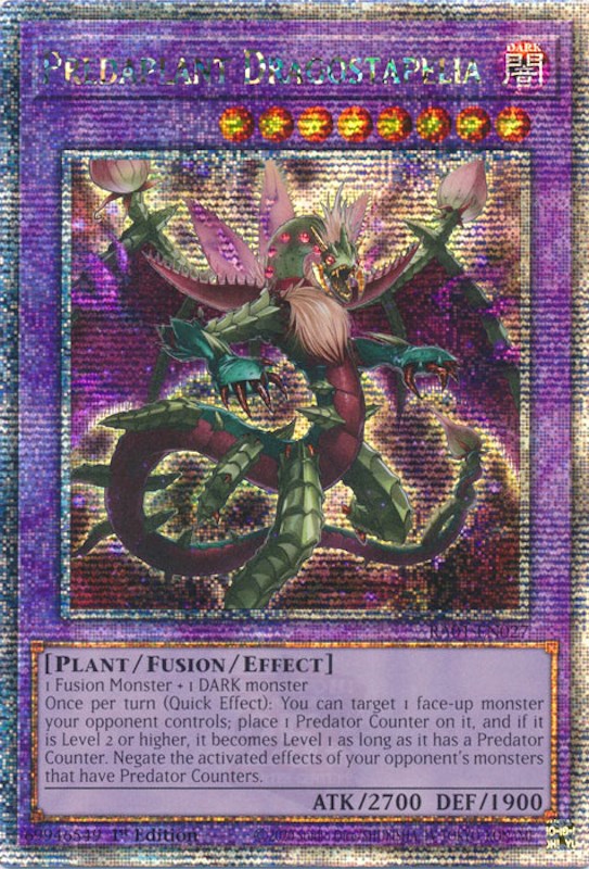 Predaplant Dragostapelia [RA01-EN027] Quarter Century Secret Rare | North Game Den