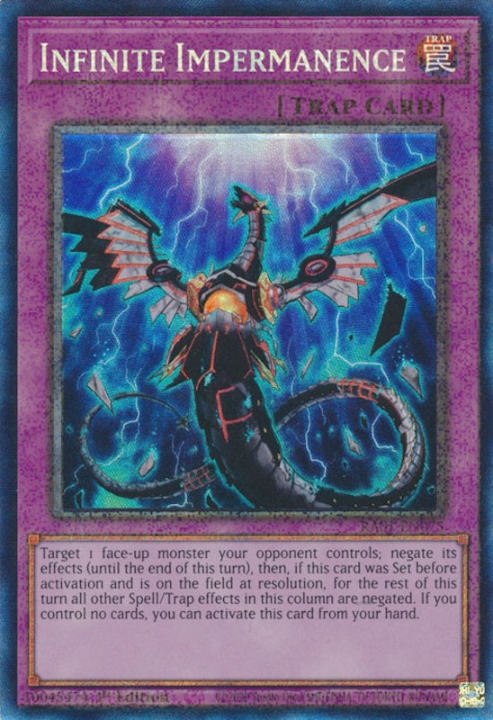 Infinite Impermanence [RA01-EN075] Prismatic Collector's Rare | North Game Den
