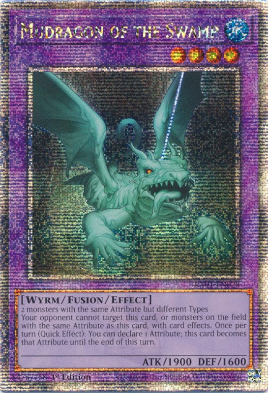 Mudragon of the Swamp [RA01-EN028] Quarter Century Secret Rare | North Game Den