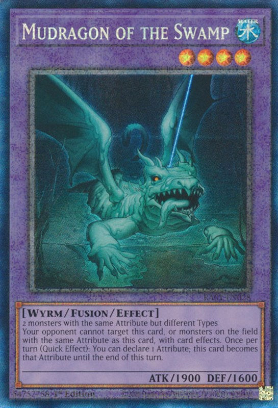 Mudragon of the Swamp [RA01-EN028] Prismatic Collector's Rare | North Game Den